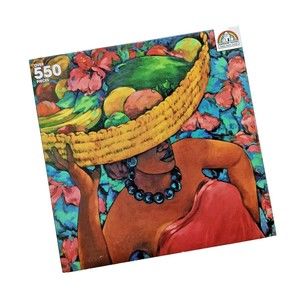 Woman with Fruit Vintage Jigsaw Puzzle Random House‎ The Puzzle Collection 1989